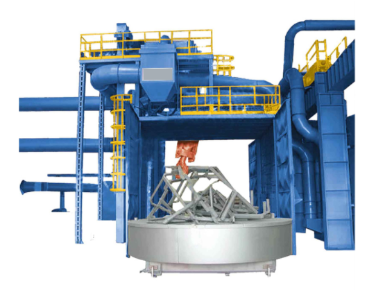 Trolley Type Shot Blasting Machine