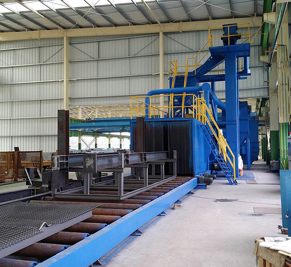 Roller Conveyor type Shot Blast Machine