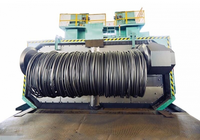 Wire Rod Coil Shot Blasting Machine