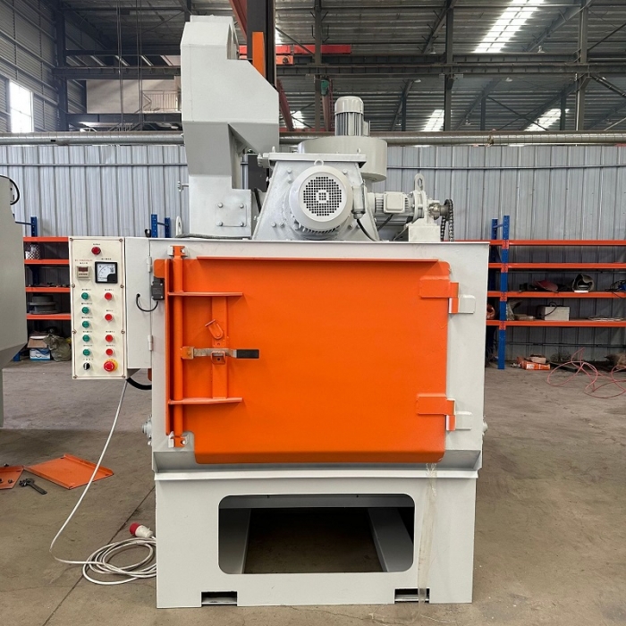 Integrated Q326 Rubber Tumble Crawler Shot Blasting Machine