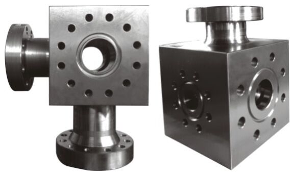 Discharge Five Tee BF220201180100 BF160201020100 BF1601070400 Mud Pump Accessories