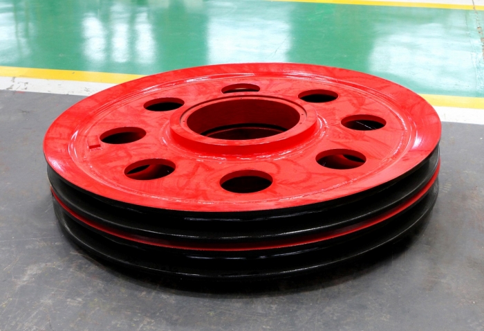 1524mm Calcined Welded Pulley Onshore and Offshore Oil Well Equipment Accessories