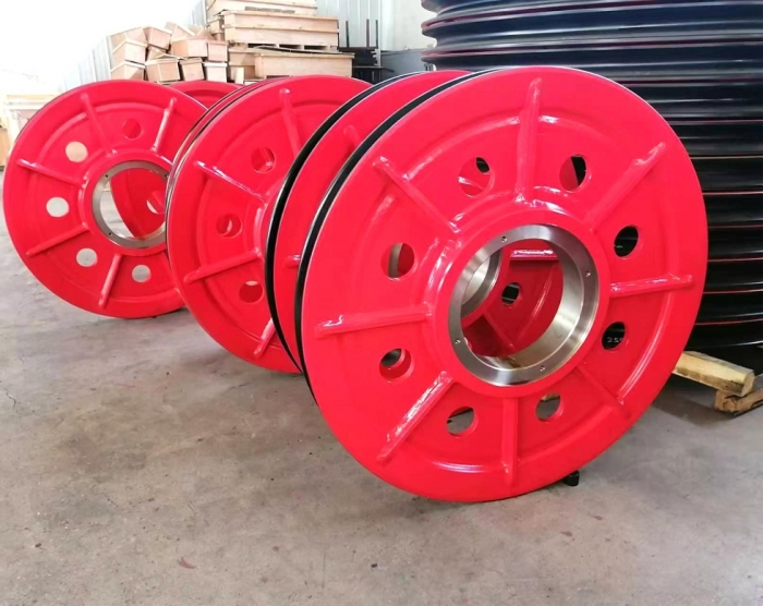 Forged and Welded Pulley with Reinforcing Ribs Onshore and Offshore Oil Well Equipment Accessories