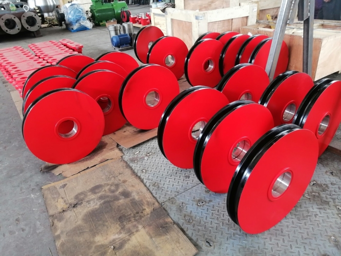 Integral Forged Pulley Onshore and Offshore Oil Well Equipment Derricks Accessories