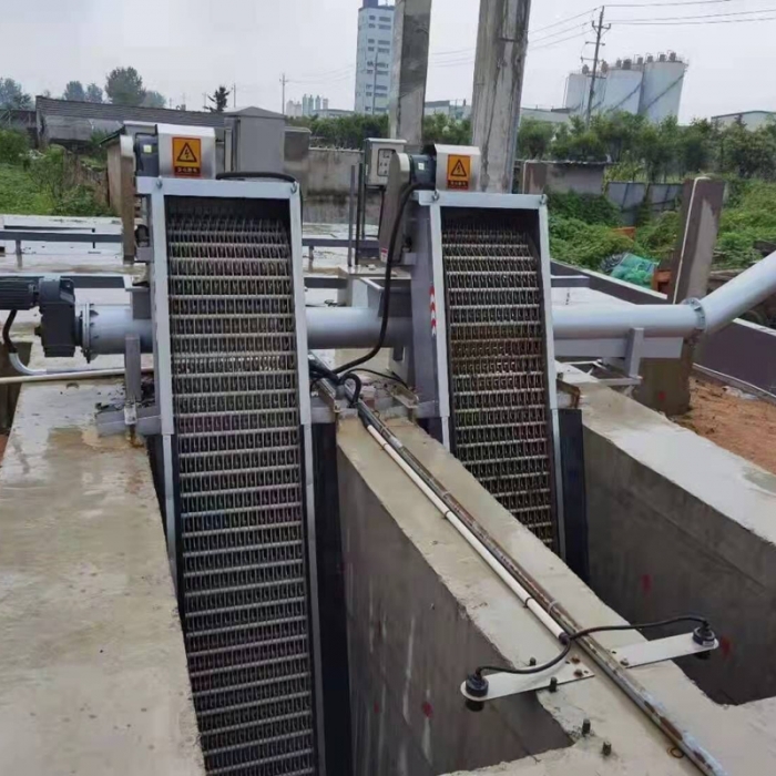 Rotary Grille Cleaning Machine Fine and Coarse Rake type Bar Screen for Wastewater Treatment and Food Processing