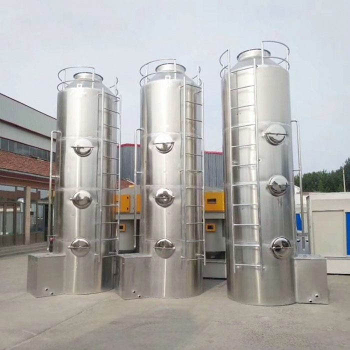Stainless Steel Spray Tower for Exhaust Gas Treatment