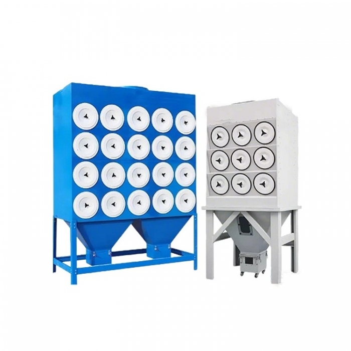 Customized Horizontal Pulse Filter Cartridge Dust Collector Big Airflow