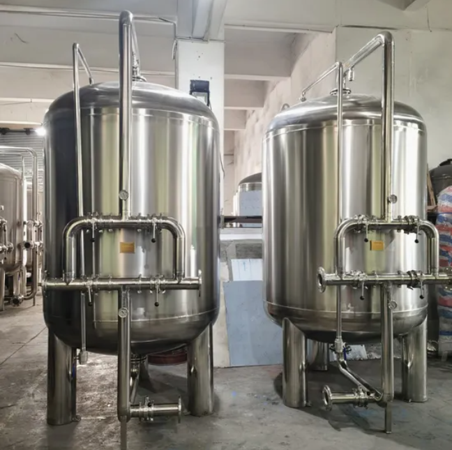 Multi Media Sand Carbon Filter tank Auto Multimedia Filtration System.png