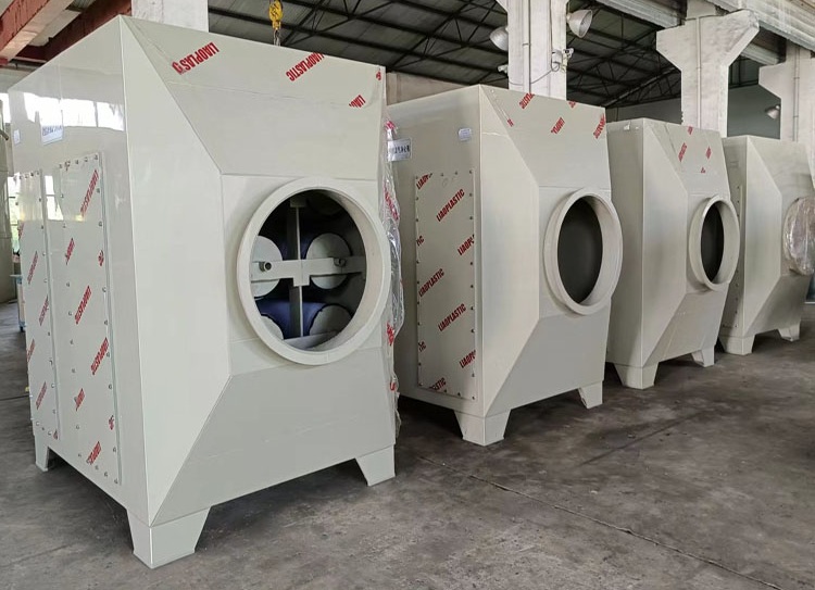 Activated Carbon Adsorption Tower Air Cleaning Equipment exhaust gas.jpg