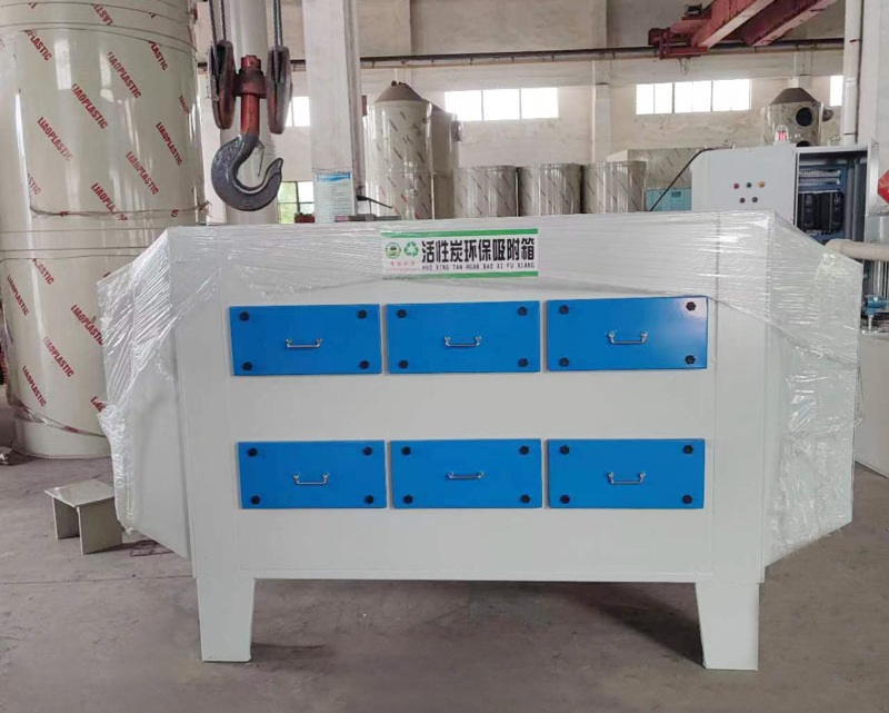 Active Carbon Adsorption system Desorption Catalytic exhaust gas Purifier.jpg